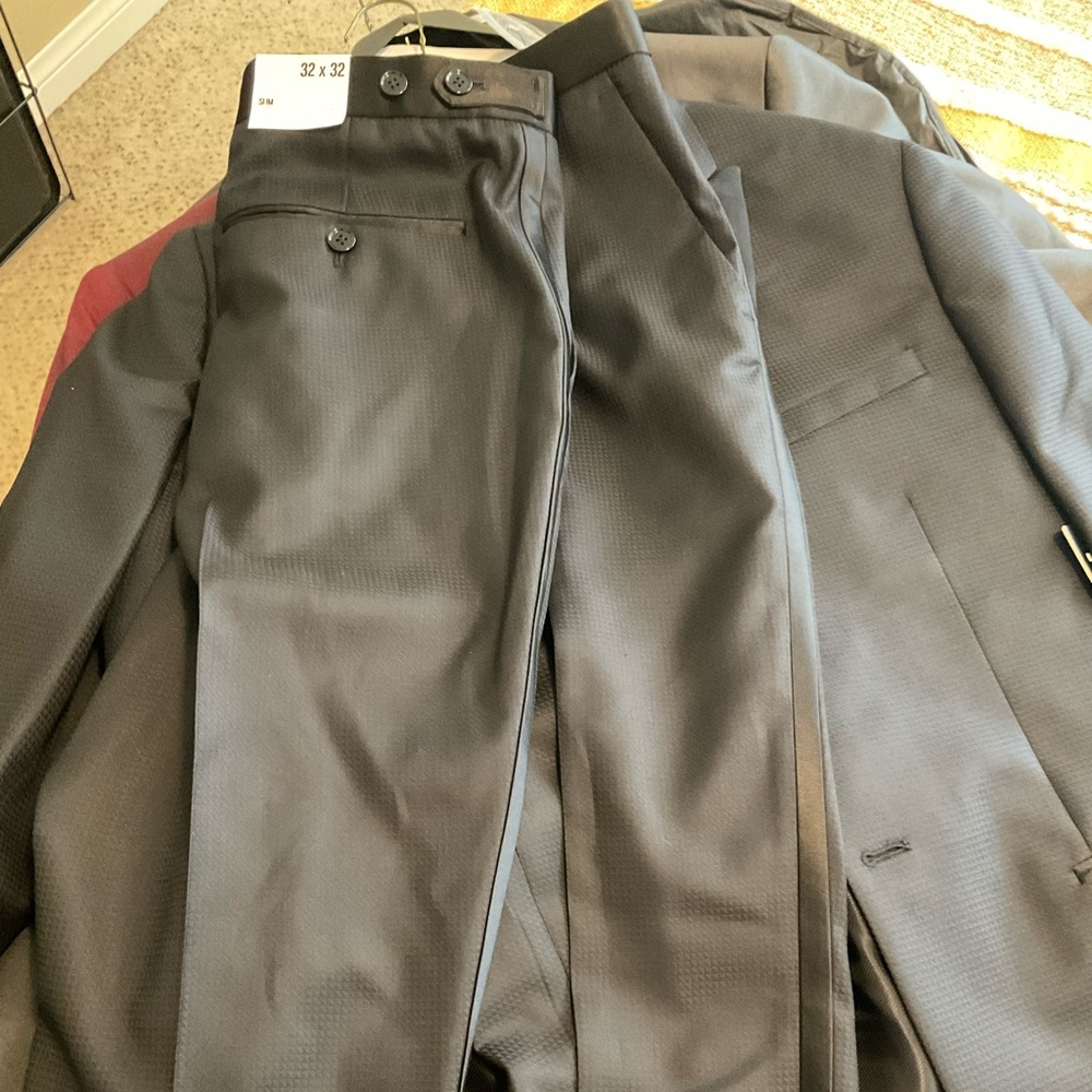 Brand new Express Black Tuxedo slim pants 32 x 32